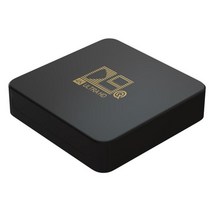 스마트 TV 박스 4k 미니 셋톱 리모컨 포함 코어 미디어 플레이어 가정용 WiFi HD 지원, 01 Blue