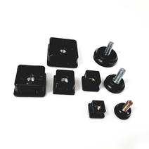 PVC 각관 부속 인테리어발 각파이프 조절발 각속 조절좌, 1개, 30x30