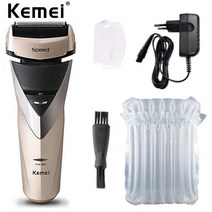 KEMEI Triple Blade Washable 충전식 전기 면도기 Reci프로cating 수염 Men KM-8102, 02 No box_04 Au 플매트 카펫 러그