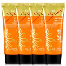 썬크림 선크림 4개/SPF50+ PA+++/미백+주름 기능성, 썬크림 선크림 4개/SPF50+ PA+++