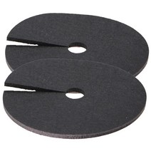 제초매트 부직포 잔디보온덮개 잡초매트 농사용 부직포 방초매트 마늘부직포 사이즈 잡초 방지 매트 두께의 나무 줄기 방한 멀칭 링 내구성 원예 화분 잡초 방제 막, 10개 15cmx15cm, 검은색