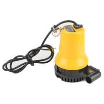 1마력모터 수중펌프 양수기BL-2512 Submersible Pump 12V/24V Bilge Miniature Electric Cabin Drainage Ho, 01 12V