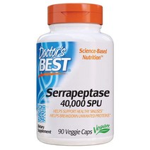 닥터스베스트 세라펩타제 Serrapeptase 40 000 SPU 90베지캡슐, 270캡슐(9달)
