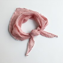당일출고!! 면스카프 목수건 여름 여성 여자 레이스 목스카프 자수 봄 가을 간절기 미니 삼각 작은 짧은 쁘띠 국내산 엄마