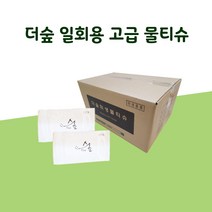 더숲 일회용 물티슈, 1box, 500매
