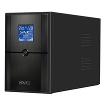 SVC UPS 전원 공급기 3KVA1800W 전압 조정 서버 백업, 기본
