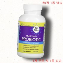 이노빅스 랩스 500억 프리바이오틱스 프로바이오틱스 유산균 60캡슐 2개, 1통, 1개, 60정