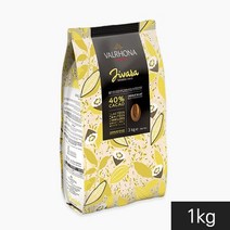 소분 발로나 지바라 라떼 밀크 초콜릿 40% 1kg 발렌타인데이 바크 파베, 1개