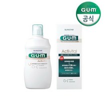 GUM 검 치과 치주질환 무알콜 저자극 엑티비탈 컨디셔너 가글430ml AN 2개
