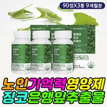 노인 인지력 기억력 뇌 신경 혈관 영양제 은행잎추출 BCAA 해마 어르신 고령 노령 할머니 할아버지 필수 70대 80대 나이아신 니아신 판토텐산 종합 멀티 보충제 셀레늄 항산화제