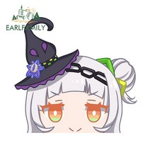 EARLFAMILY-이누가미 코론 홀로라이브 자동차 스티커 13cm 노트북 앞 유리 액세서리 데칼 바이크 오토바이 RV JDM 밴용, 13 YT-193898-13cm, 13 YT-193898-13cm