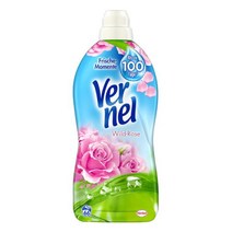 버넬 고농축 섬유유연제 와일드로즈 1.8L