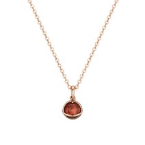 [몰리유] 14K 1월 탄생석 가넷 목걸이(2 SIZE)