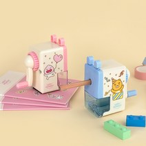 KF 해피모먼트 미니 연필깎이 라이언 어피치