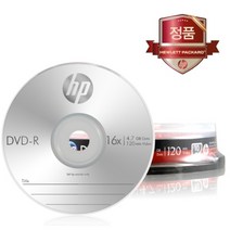 HP DVD-R 16배속 4.7GB [케익/10매]