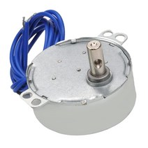 Heyiarbeit 2pcs Synchronous Synchron Motor 50-60Hz AC 110V 15-18RPM Electric CW TYC-50 4W Horizontal