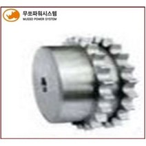 무쏘파워시스템 - B형 40번 2열 무쏘 롤러 로울러 체인스프라켓 체인기어 Roller Chain Sprocket / MS40-2 / RS40-2, 40T