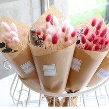 나elphm_허니테일미니꽃다발 (4color) 프리저브드 조화 라이플라워 저브 축하 기념일 선물♥humpday