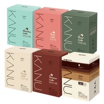 카누 라떼 더블샷 티라미수 바닐라 돌체 디카페인 민트초코 카페 라떼 믹스 커피 48T 50T 60T, 민트초코라떼 48T