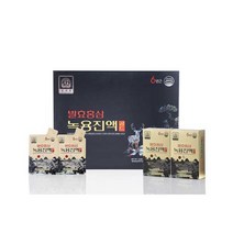 삼지원 발효 홍삼 녹용 진액 골드 50ml 40포 엑기스 6년근 홍삼 농축액 컴파운드케이 강글리오사이드 식약처 식약청 HACCP 인증 인정 선물세트 쇼핑백포함, 기리수50mlx40포1세트, 1개