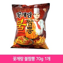 맛있는빙그레 꽃게랑 불짬뽕 70g 1개 아이 사무실 간식 과사무실 대용량 업소용 식당용 간식 소스