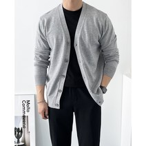 데일트 남자 캐시미어 오버핏 니트 가디건