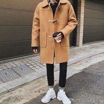 가바바 직수입 남성 떡볶이코트 겨울 걸치기만해도 ok G4370
