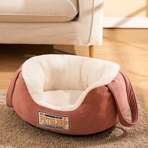 핑크팝콘 포근한 양털 반려동물 우주가방석 가방 방석 카시트 1개로 3가지를!!, 핑크