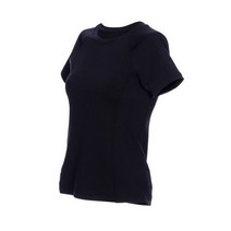 ANDAR NEW 에어터치 페이스 숏슬리브 솔리드 블랙