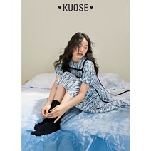 KUOSE 베이비돌 미디 드레스 원피스 쿠오세