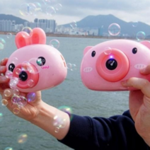 캐릭터비눗방울 카메라모양 토끼 펭귄 병아리 개구리