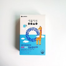 생활정원 쑥쑥아이 칼슘젤리 30포 성장기 비타민 배농축액, 단품, 단품