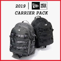 뉴에라 2019 캐리어 백팩 가방 2컬러 블랙11926380 그레이12151780 CARRIER PACK, 없음