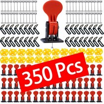 건설 도구 쉬운 사용 도자기 타일 레벨링 시스템 클립 벽 바닥 세라믹 레벨러 스페이서 키트 배치, Option)세트06 (350개) (품번 11