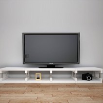 PGM*^몰큐빅스1 TV 거실장 HP4-1 티비받침대 디자인거 TV다이 인테리어거 티비 다이 거실 비거 TV거^^췤pgm, ^^옵션*^화이트