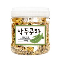 권뱅푸드 국산 무첨가 볶은 작두콩차 대용량 200g, 1개