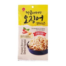 [메가마트]썬 땅콩버터맛 오징어 20g, 1개