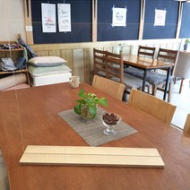 학교 관공서 은행 카페 구내식당 사무실 자작나무 원목 아크릴 비대면파티션 칸막이 일자형 가림막