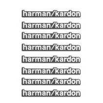 벤츠호환수리키트 부품 알루미늄 Harmankardon 자동차 오디오 스피커 스티커 메르세데스 벤츠 W212 W213 W221 W218 W222 Cla GLK W177 W176 V, 8pcs