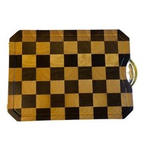 터치온리 가정용 항균 원목 엔드그레인도마, 40 ⅹ 30 ⅹ 3cm