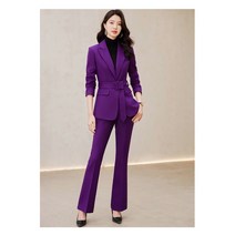(주) 바라케일 벨트 포인트 여성 패션 정장 수트 전문직 여성 커리어 우먼 워커 홀릭 패션 정장 자켓 바지 세트