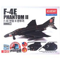 아카데미과학 4D 퍼즐 F-4E 팬텀2 전투기 80154, 혼합 색상, 30피스