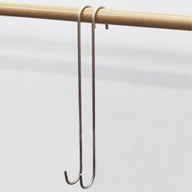 긴 롱 S자 고리 실버 에스자 후크 걸이 10cm, 1개, 10cm   (1000027117)