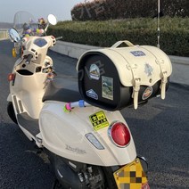 탑박스 스쿠터 테일백 오토바이 헬멧가방 라이더 라이더용품, 진베이지(대형)