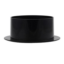 부속자재 건축 홈 개조 1PC 4/5/6 ABS 스트레이트 파이프 플랜지 환기 덕트 배기 커넥터 공기 배출구, [03] 6inch 150mm