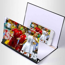 ecolucky 스마트폰 확대스크린 거치대/입체영상/확대경/돋보기/휴대폰, 단일품목, 확대스크린거치대(골드)