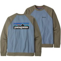 파타고니아 P-6 로고 크루 맨투맨 긴팔 티셔츠 풀오버 니트 기모 Patagonia P-6 Logo Crew Sweatshirt