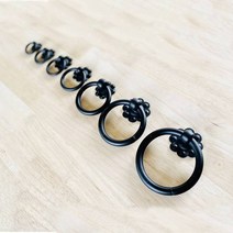 한옥 고가구 꽃 링고리 문고리 인테리어 옛날 장식 옛날가구, 12.  꽃링고리세트55mm