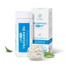 장건강 이뮨프로바이오틱스 100억 알파 400mg x 60캡슐(2개월), 60캡슐 2개