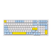 K3Max 유선 기계식 게이밍 덱 키보드 축교환식 레이저 무접점 적축 레인보우 LED Gasket USB-C, Lemon, K3Max keyboard, 일반형